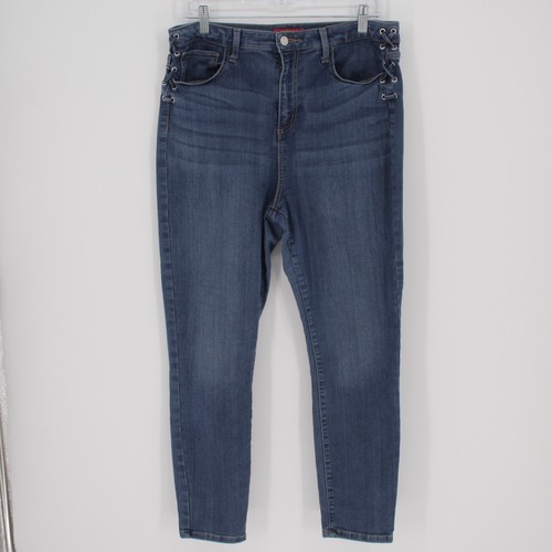 Jeans skinny donna blu guess - jeans,