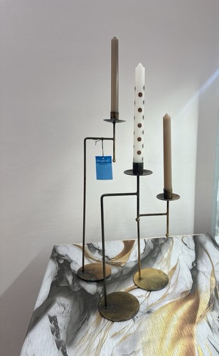 Set tre candelabri in - di,