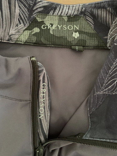 Greyson golf top uomo grigio - golf,