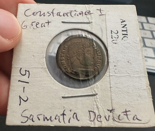 Emperor constantine bronze - emperor,