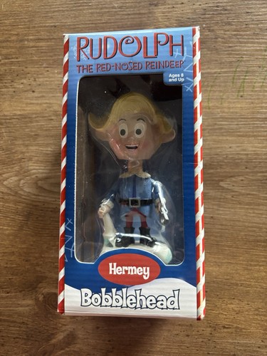 Rudolph hermey bobblehead - hermey,
