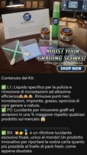Kit GRADE BETTER ?ELITE?Pulizia-Restauro Carte Pokemon