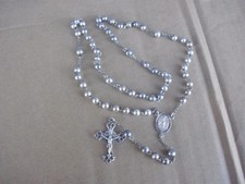 ANTICO ROSARIO IN ARGENTO 800