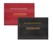 Libro Visitatori Personalizzato per Business - Scuola/Hotel/Case Ospiti/Reception