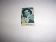Figurina cartoncino anni 30 attori cinema - MARION DAVIES - b