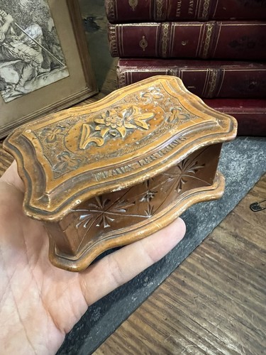 Scatola verso 1900 legno - verso,