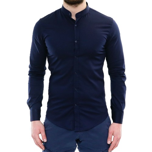 Camicia uomo collo coreana - camicia,