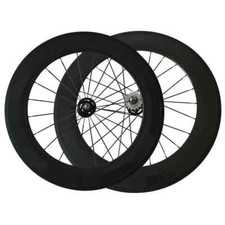 Set ruote bici pista carbonio