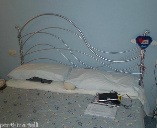 Letto ferro battuto - ferro,