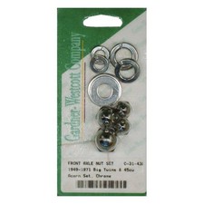Front Axle Kit, Front Wheel