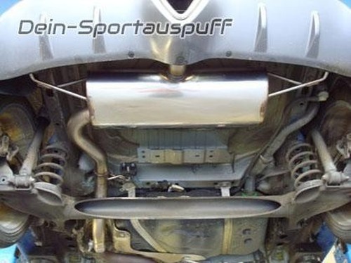 Fox scarico sportivo opel - sportivo,