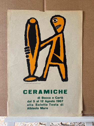 Manifesto ceramiche bocca - ceramiche,