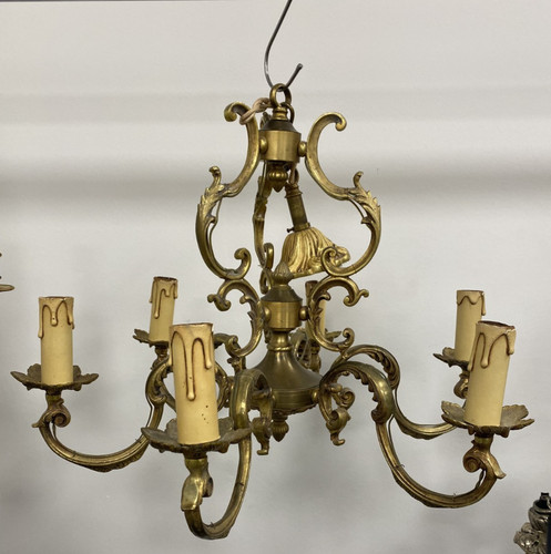 Lampadario francese antico