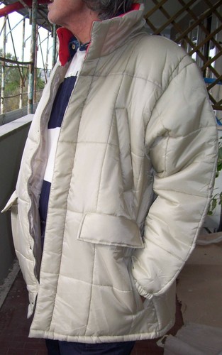 Giaccone imbottito trapuntato - giaccone,