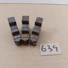 Ganasce esterne bruciate Pratt per mandrino a scorrimento metrico 80 mm - 3"