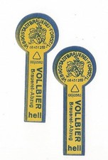 25/168 Bieretikett VEB