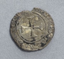 Genova Liguria 16° secolo Moneta Cavallotto in argento