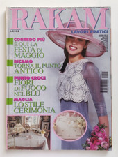 Rivista Rakam Lavori Pratici N.5 Maggio 2000 Punto Croce Ricamo Cucito
