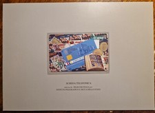 SCHEDE TELEFONICHE TELECOM + FOLDER SPECIMEN DI CARTA TELEFONICA Lire 0 e 5000