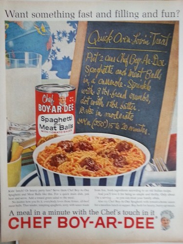 1962 chef boy dee quick - chef,