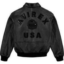 Avirex Giacca Uomo Nero
