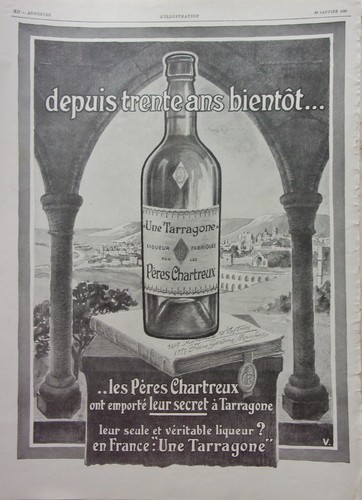 Publicite chartreuse - publicite ,