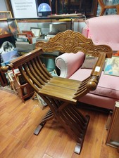 Coppia Sedie Savonarola In