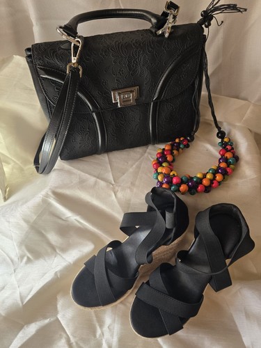 Borsa scarpe con zeppa - borsa,