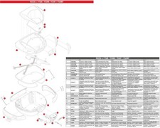 Fascione posteriore GIVI per