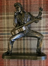 Statuina scultura Elvis bronzo