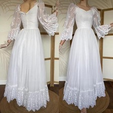 Abito da sposa bianco vintage