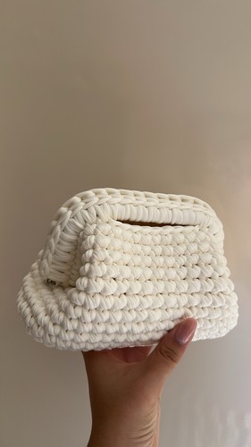 Clutch bag bianca - ,, 16cm
