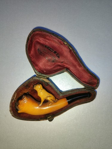 Ancienne pipe écume mer - en,