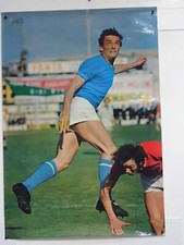 CALCIO GIGI RIVA LP LEONARDO POSTER MILANO MANIFESTO POSTER