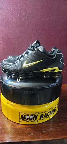 Nike shox nero - tl, nero/giallo