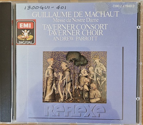 Machaut messe nostre dame - machaut:,