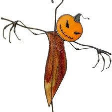 Decorazione Halloween Terrificante Fantasma Ragno Zucca Spaventapasseri Strega Cappello