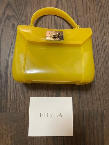 Furla candy bag giallo neon - bag,
