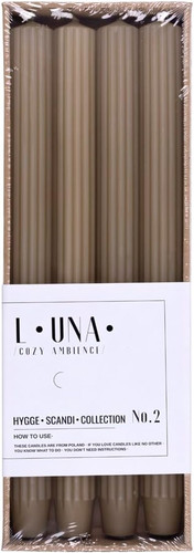 Set candele lunghe a - di,