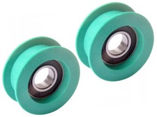 2 x puleggia rullo di