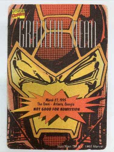 Grateful dead backstage pass - dead,