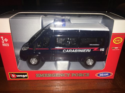 Fiat ducato carabinieri burago - fiat,