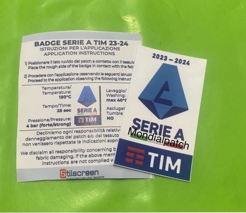 Toppa patch serie 2023 - serie, a