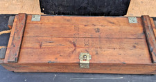 CASSA MILITARE PER MUNIZIONI IN LEGNO 82 X 29 H 20 CM VEDI FOTO