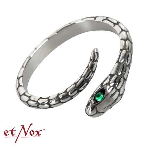 Anello serpente acciaio inox