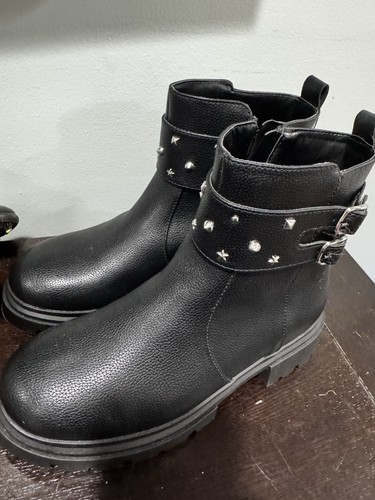 Stivali neri moda bambina