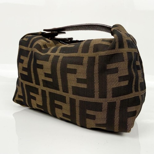 Fendi vanity bag zucca pouch - bag,