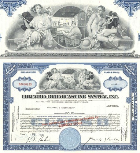 Columbia broadcasting system - columbia,