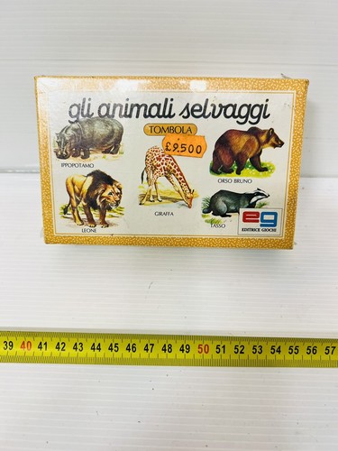 Tombola animali selvaggi - eg,