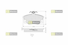 Kit pastiglie freno a disco